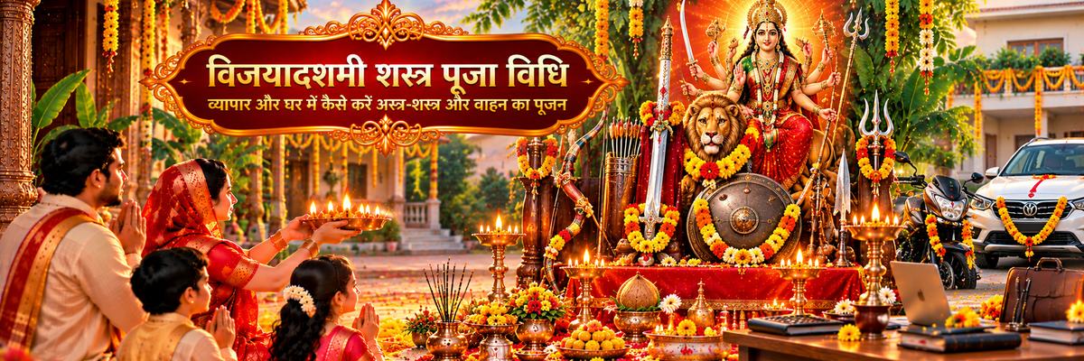 Vijayadashami Shastra Puja Vidhi: How to Worship Weapons, Tools and Vehicles at Home and at Work